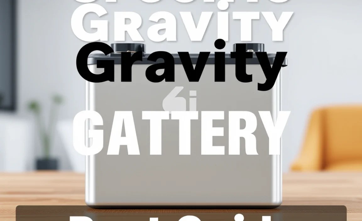 Specific Gravity for Battery: Best Guide