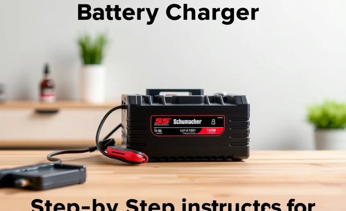 Step-by-Step Instructions for Charging Batteries
