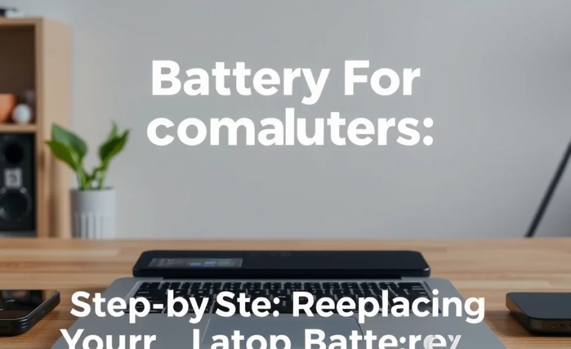 Step-by-Step: Replacing Your Laptop Battery