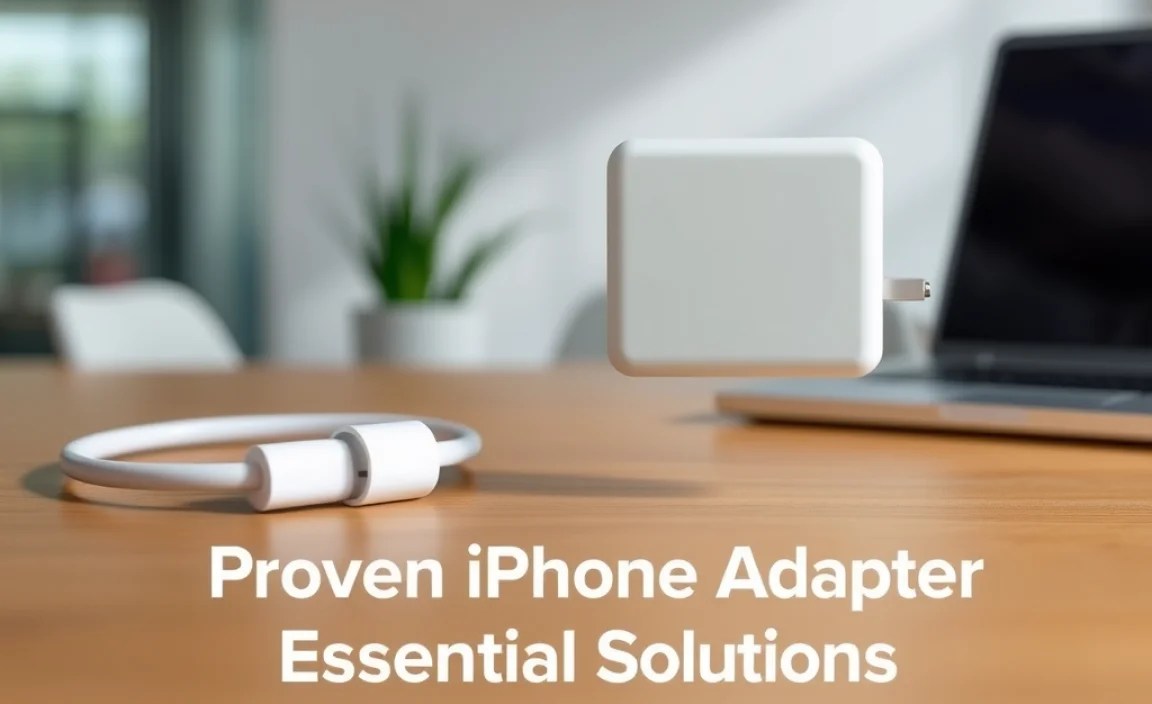 Table: Common iPhone Adapter Needs and Solutions