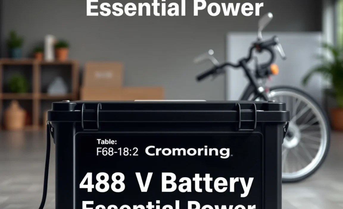 Table: Comparing 48V Battery Options