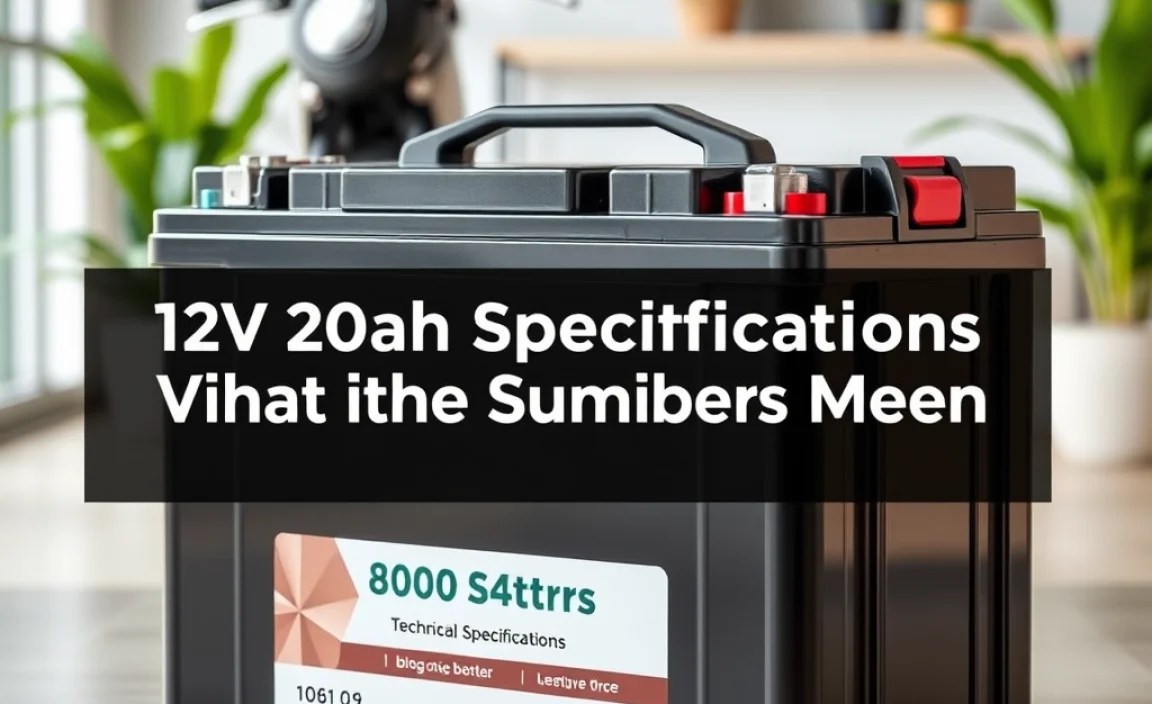 Technical Specifications: What the Numbers Mean