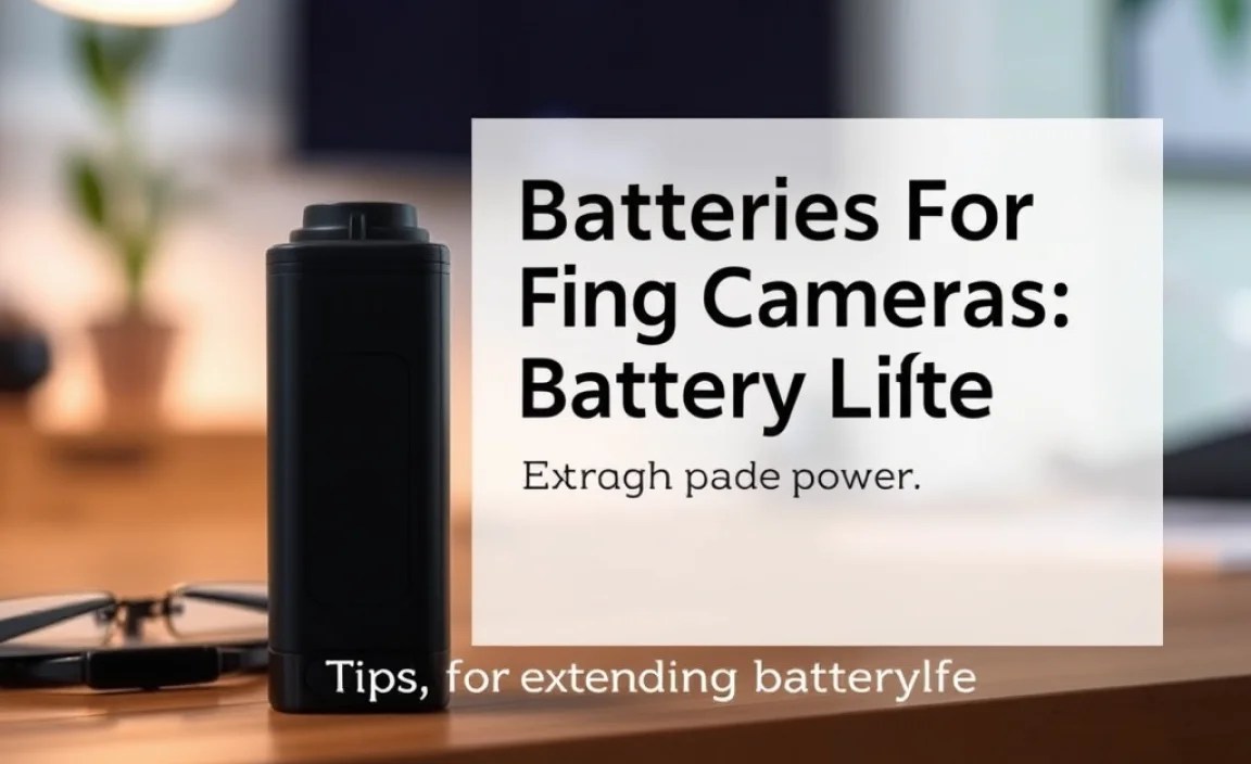 Tips for Extending Battery Life