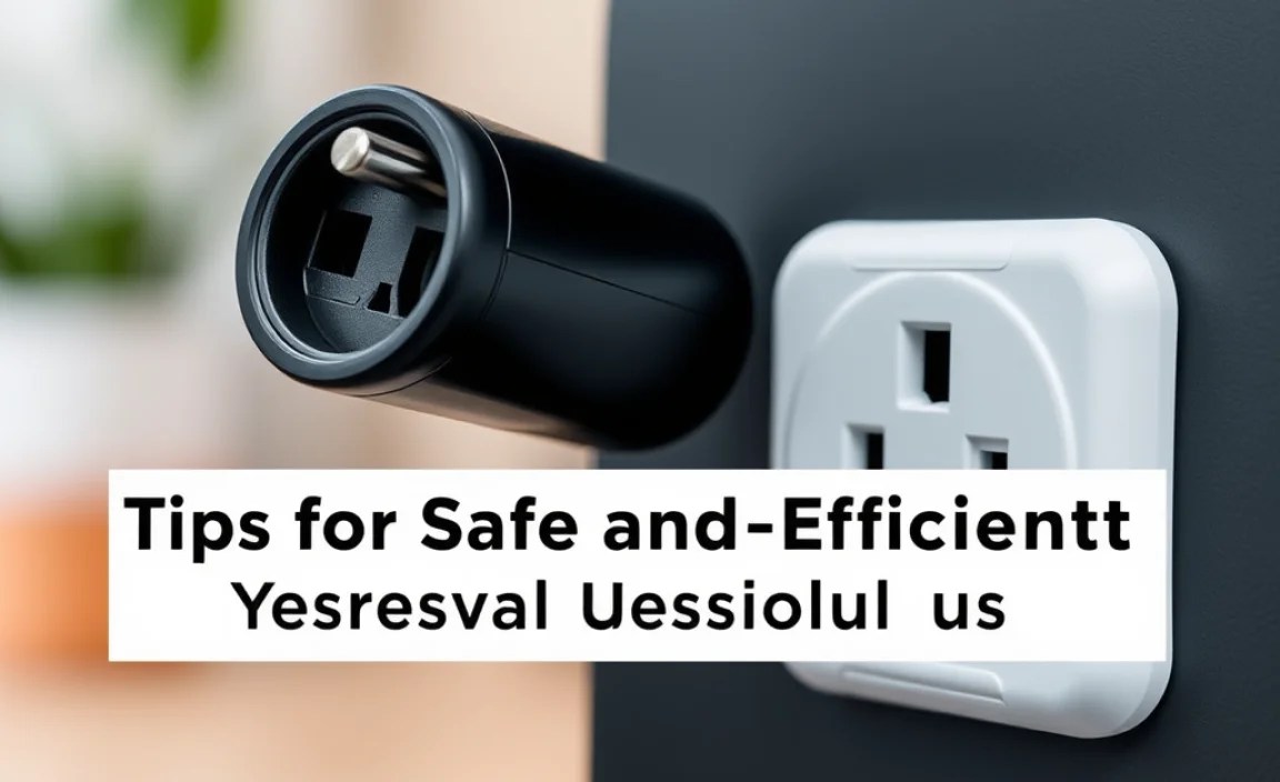 Tips for Safe and Efficient Use