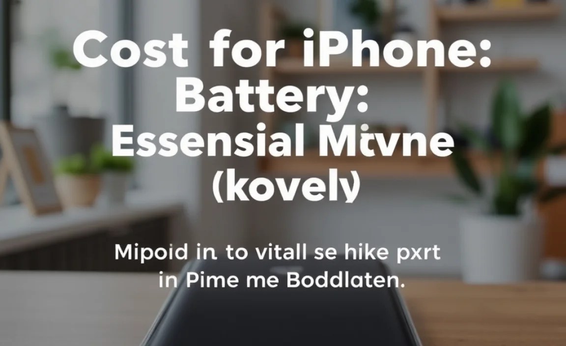 Tips for Saving Money on iPhone Battery Replacement