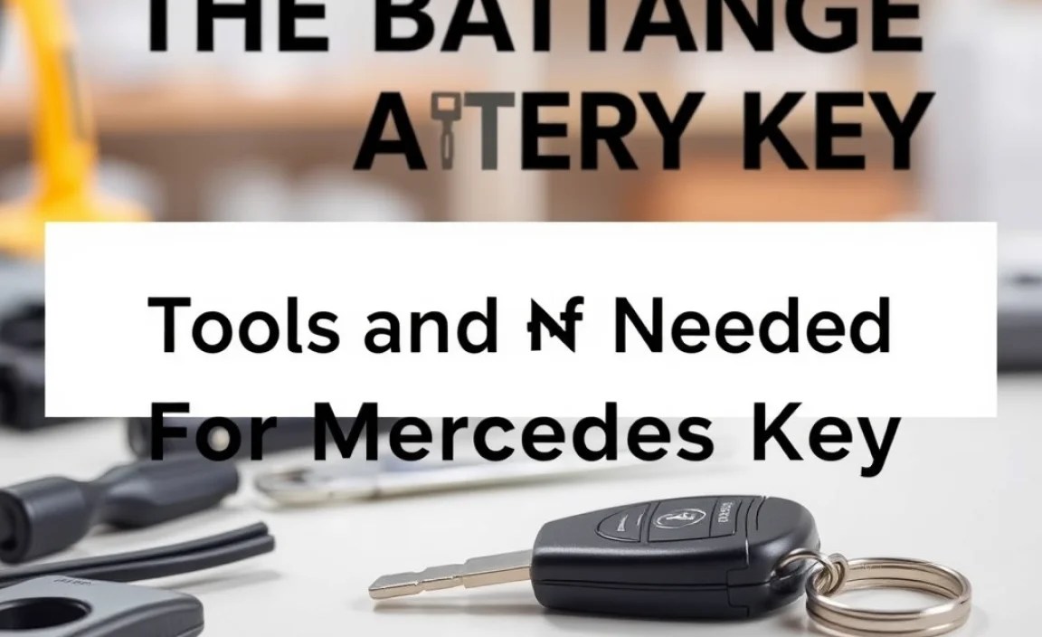 Tools and Materials Needed