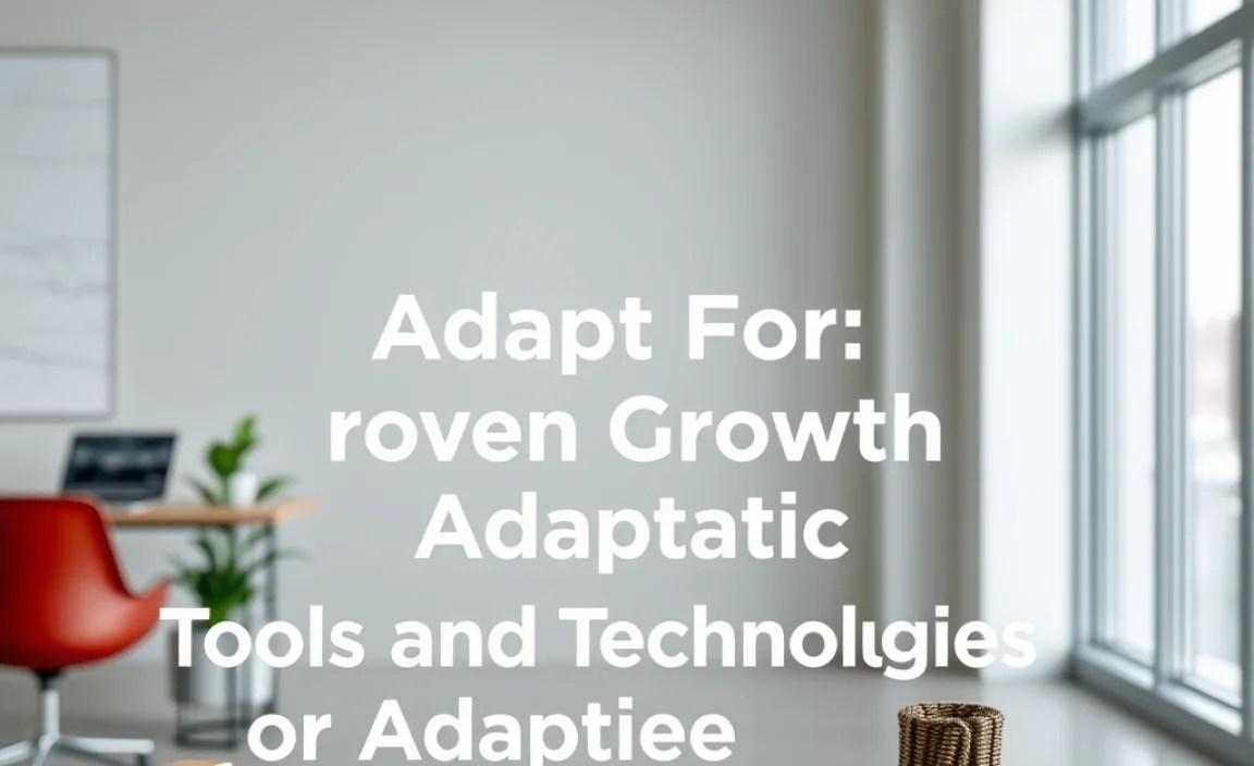 Tools and Technologies for Adaptation