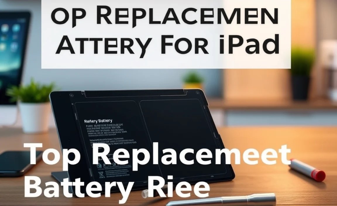 Tools Needed for Battery Replacement