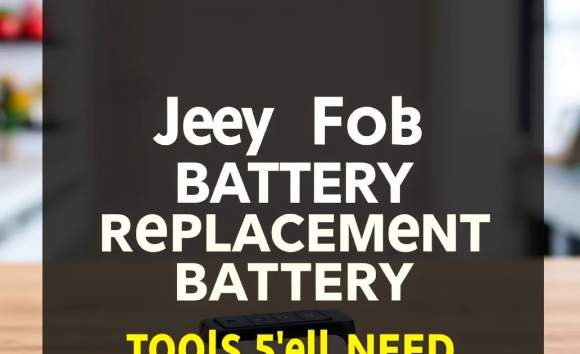 Tools You’ll Need for the Replacement