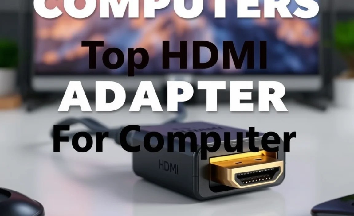 Top Hdmi Adapter For Computer: Ultimate 2023 Guide