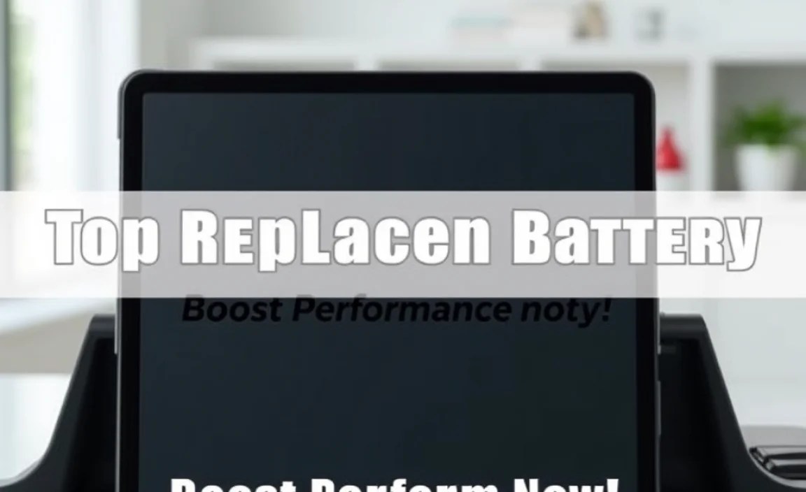 Top Replacement Battery For Ipad: Boost Performance Now!