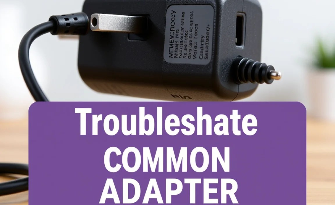 Troubleshooting Common Adapter Issues