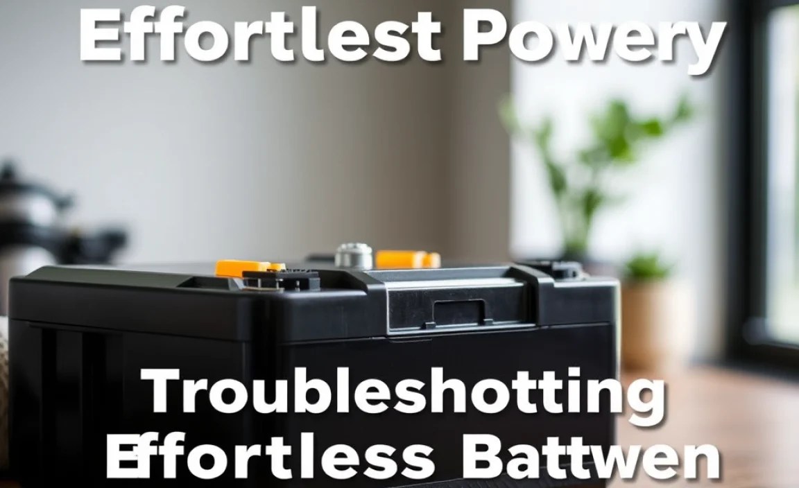 Troubleshooting Common Battery Issues