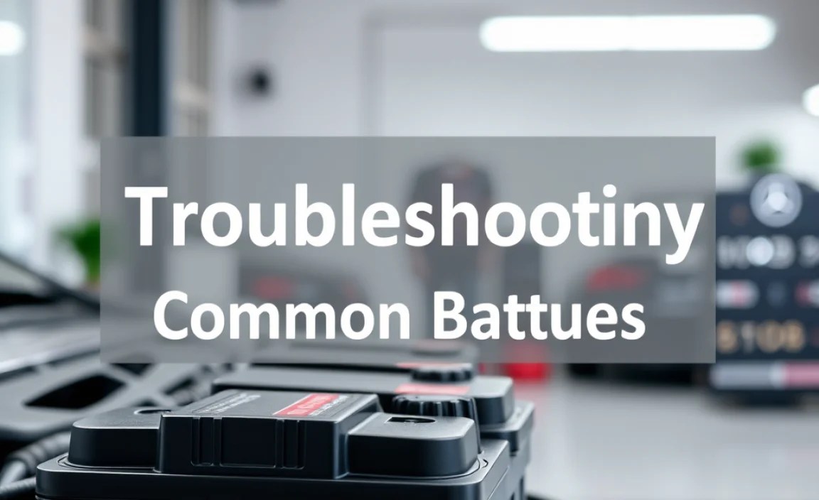 Troubleshooting Common Battery Issues
