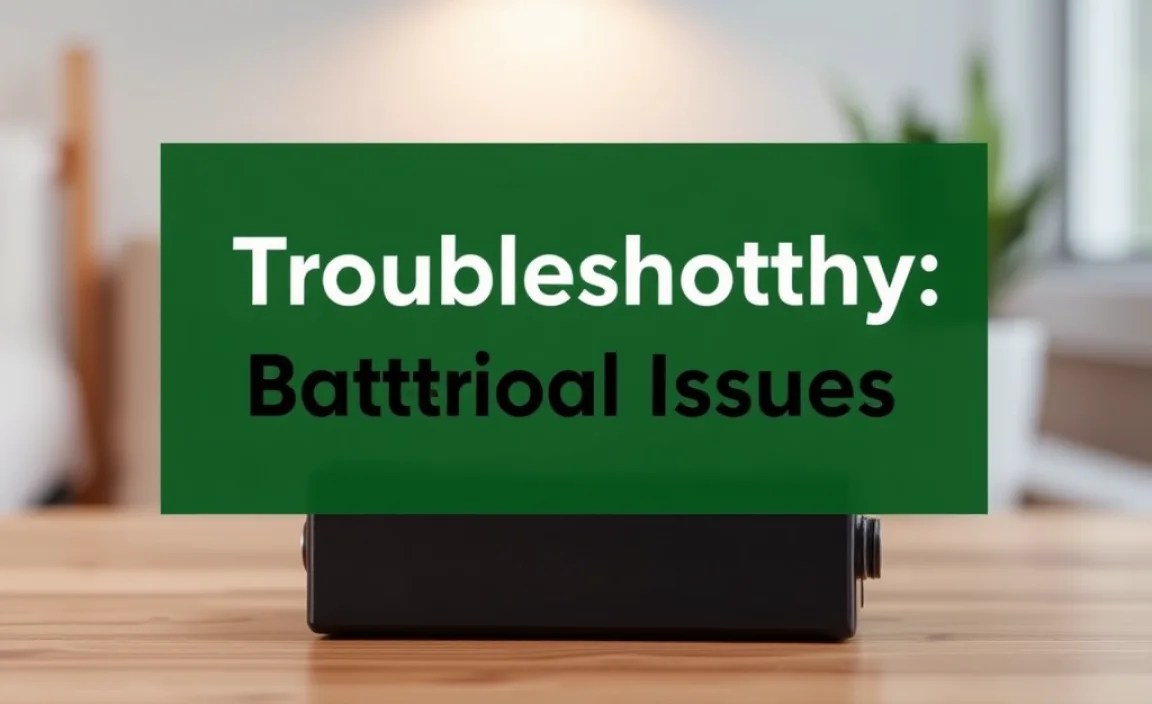 Troubleshooting Common Battery Issues