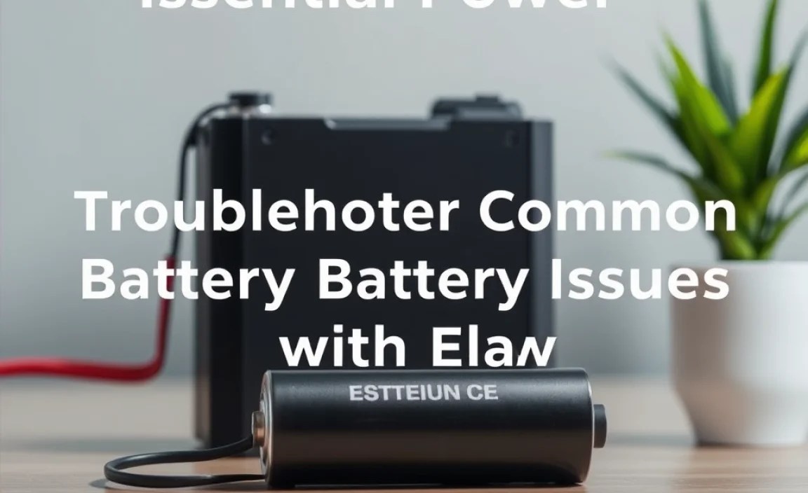 Troubleshooting Common Battery Issues with Elefun