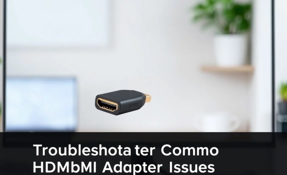 Troubleshooting Common HDMI Adapter Issues
