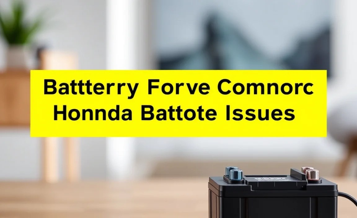 Troubleshooting Common Honda Remote Battery Issues