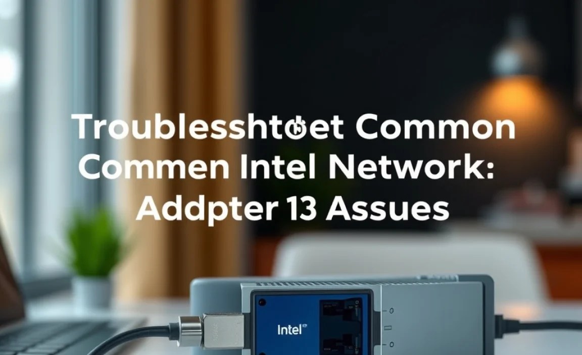 Troubleshooting Common Intel Network Adapter Issues