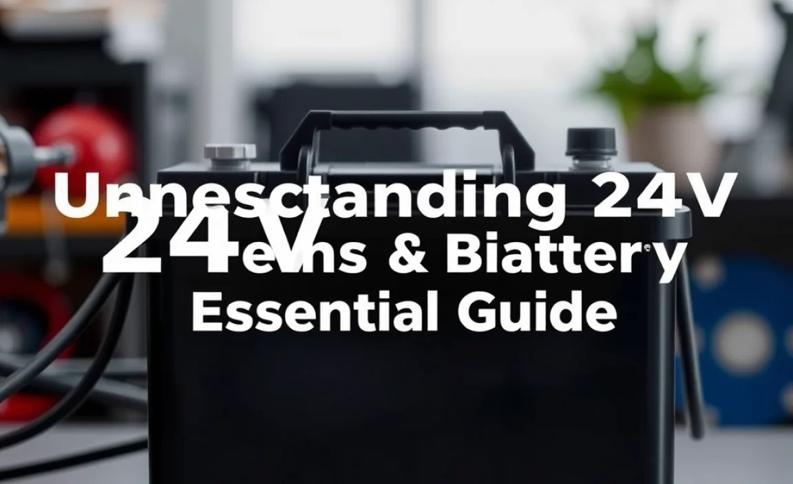 Understanding 24V Systems &amp; Batteries