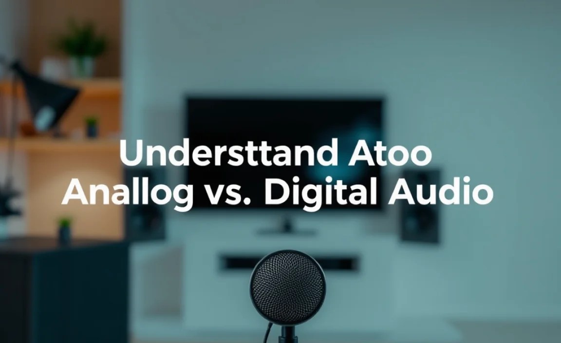 Understanding Analog vs. Digital Audio