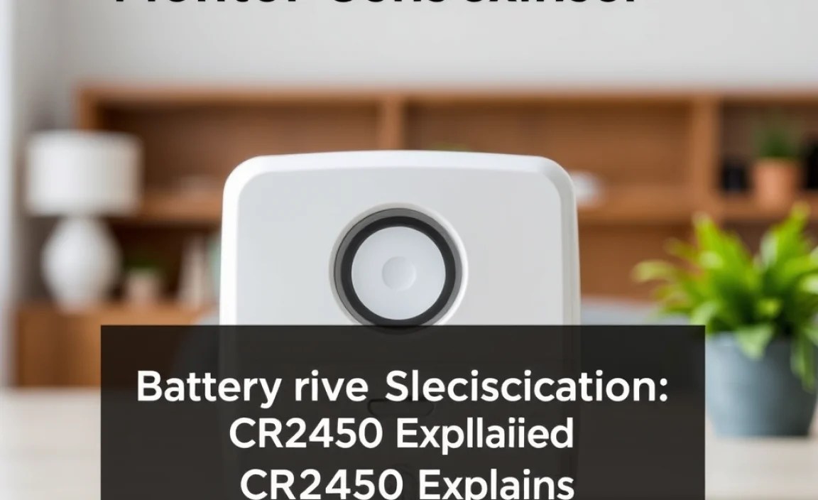 Understanding Battery Specifications: CR2450 Explained