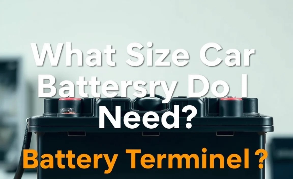 Understanding Battery Terminal Types