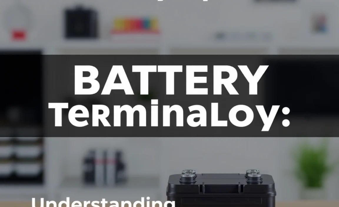 Understanding Battery Terminology: A Quick Guide