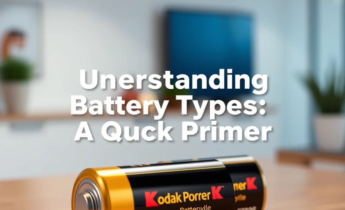 Understanding Battery Types: A Quick Primer