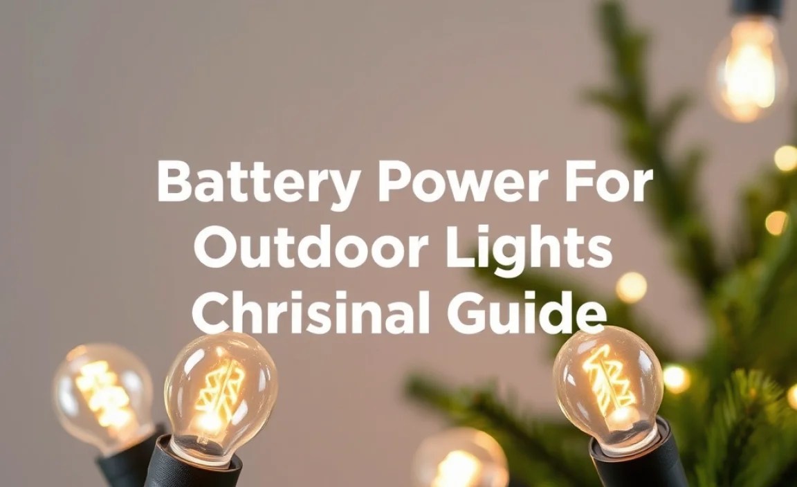 Understanding Battery Types for Lights