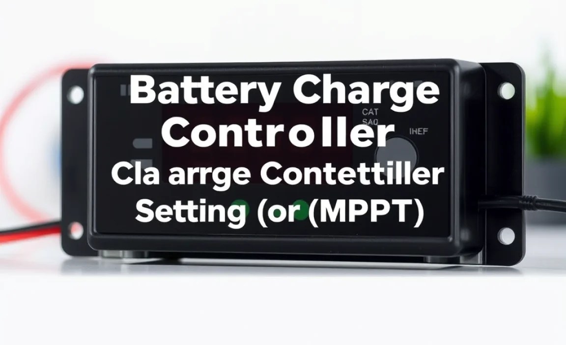 Understanding Charge Controller Settings (For MPPT)