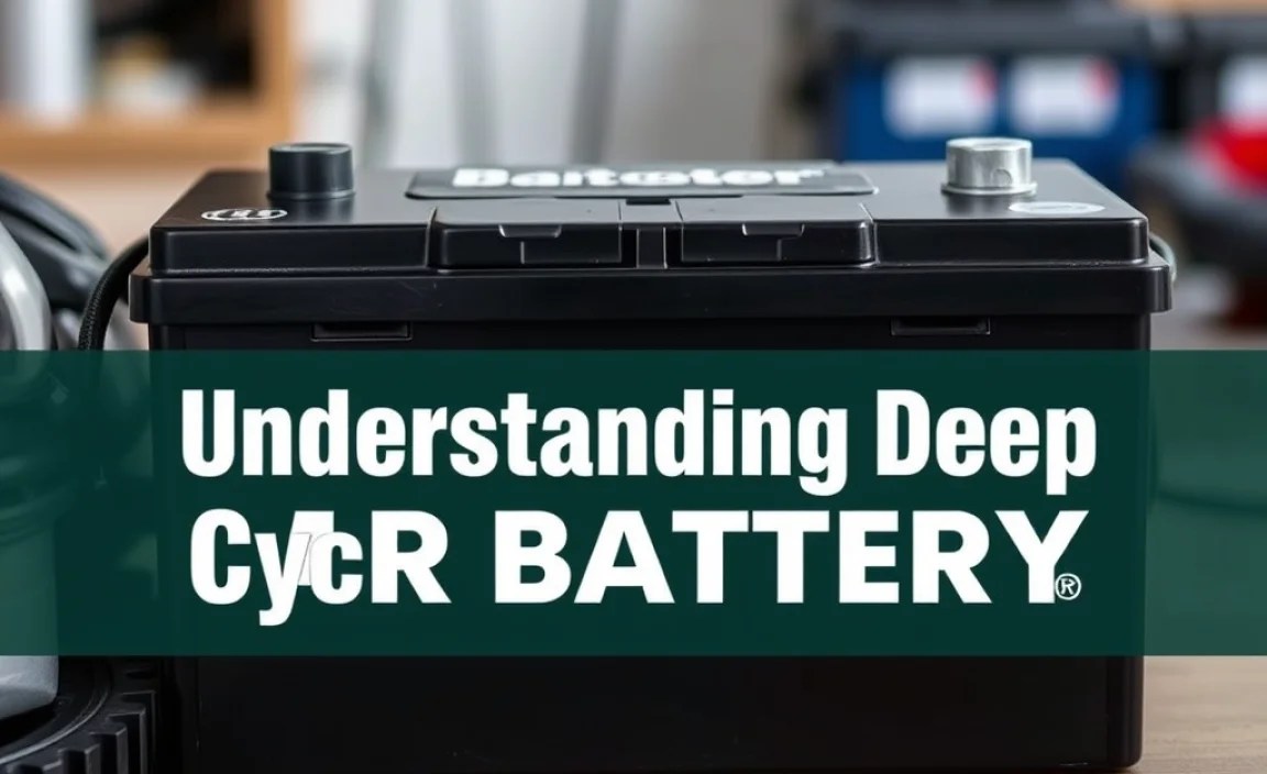 Understanding Deep Cycle Batteries