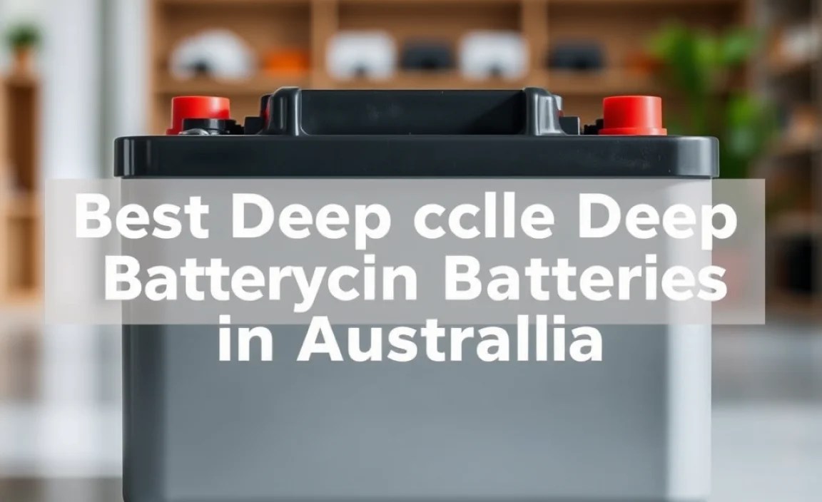 Understanding Deep Cycle Batteries