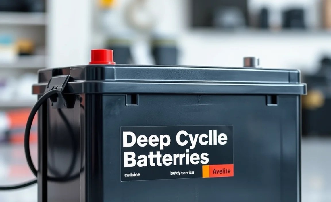 Understanding Deep Cycle Batteries