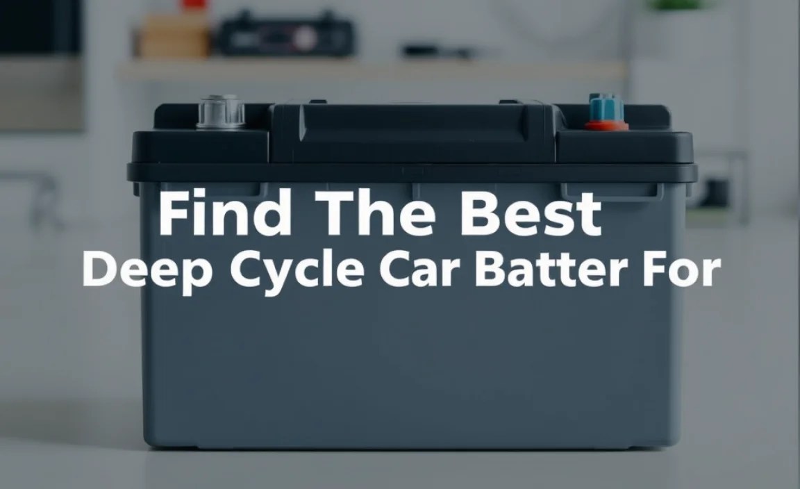 Understanding Deep Cycle Batteries