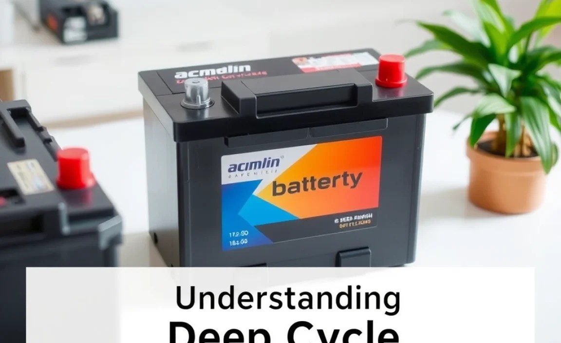 Understanding Deep Cycle Batteries