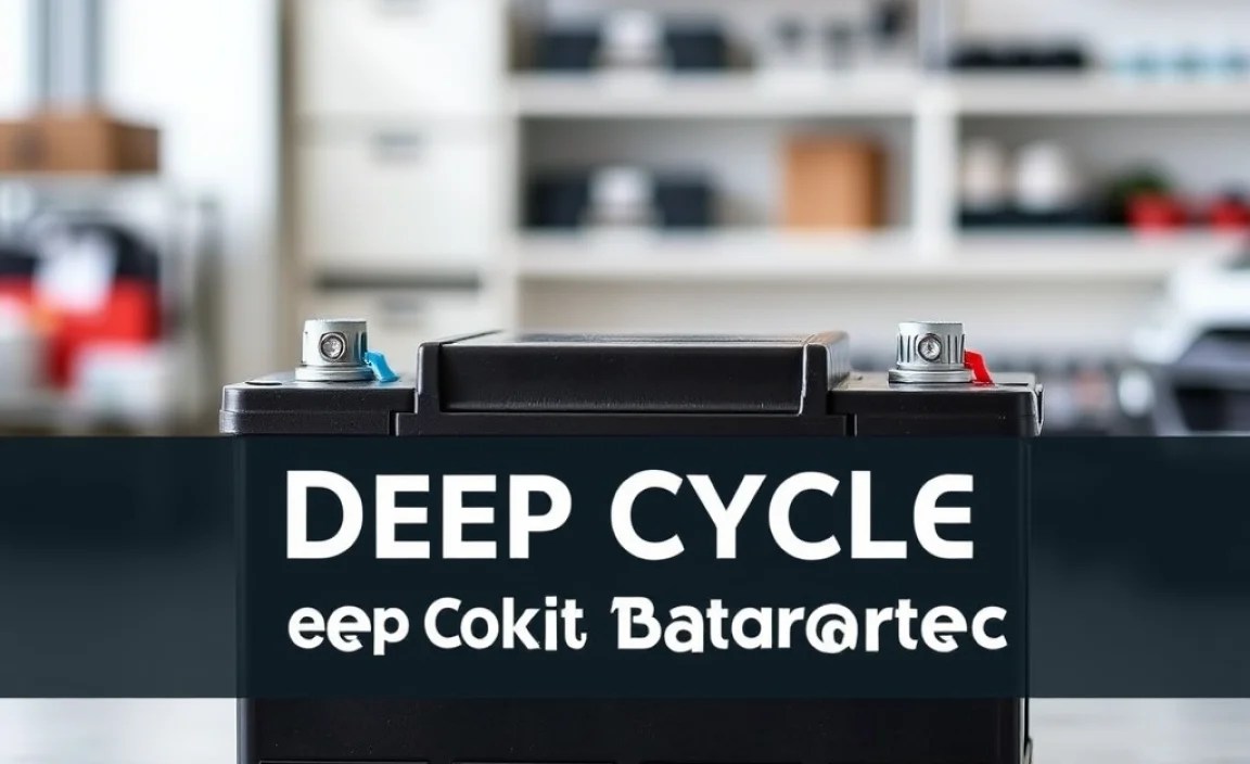 Understanding Deep Cycle Batteries