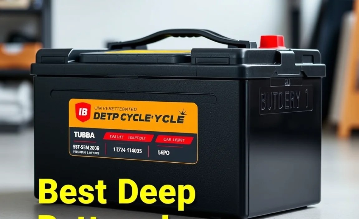 Understanding Deep Cycle Batteries