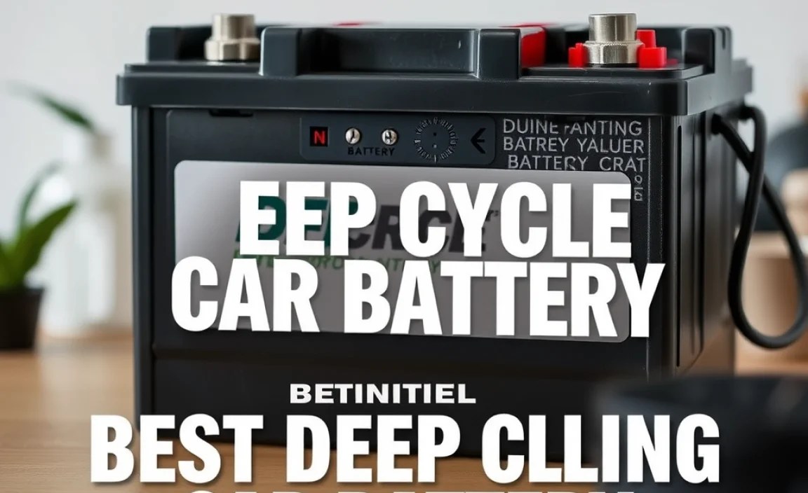 Understanding Deep Cycle Batteries