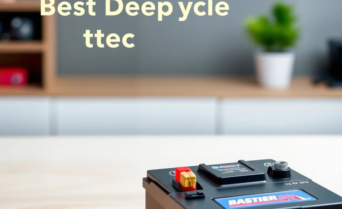 Understanding Deep Cycle Batteries
