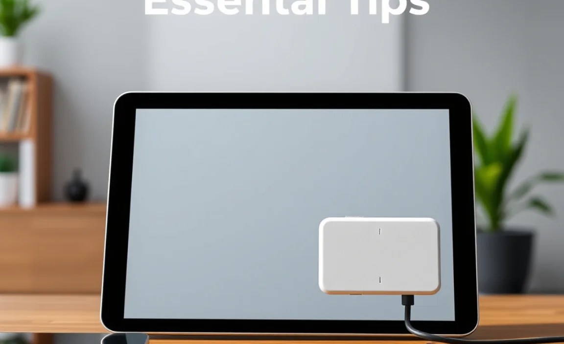 Understanding Tablet Port Types: The First Step