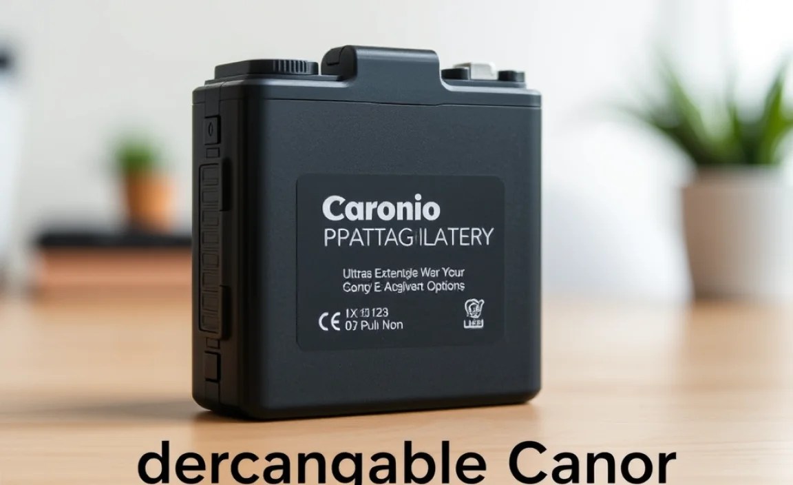 Understanding Your Canon Camera Battery Options