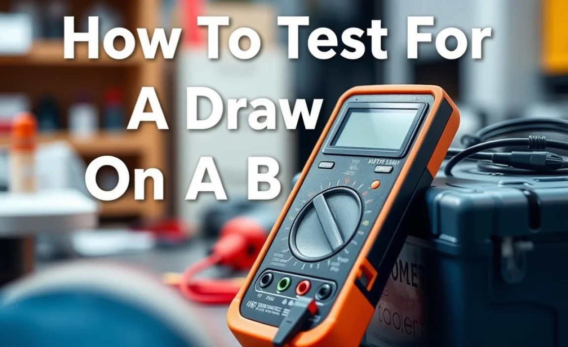 Understanding Your Multimeter for Draw Testing