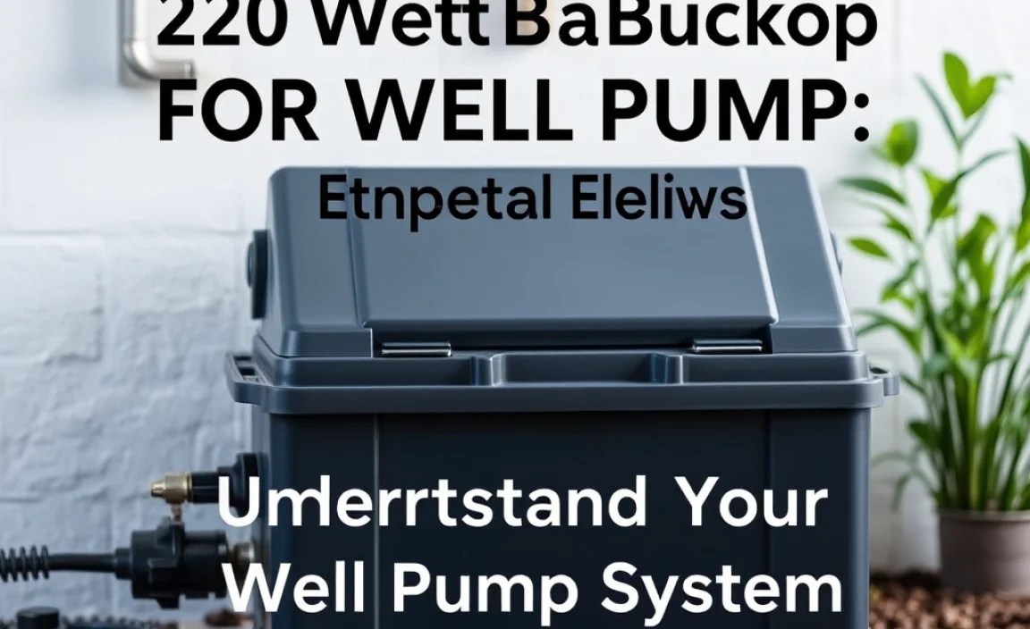 Understanding Your Well Pump System
