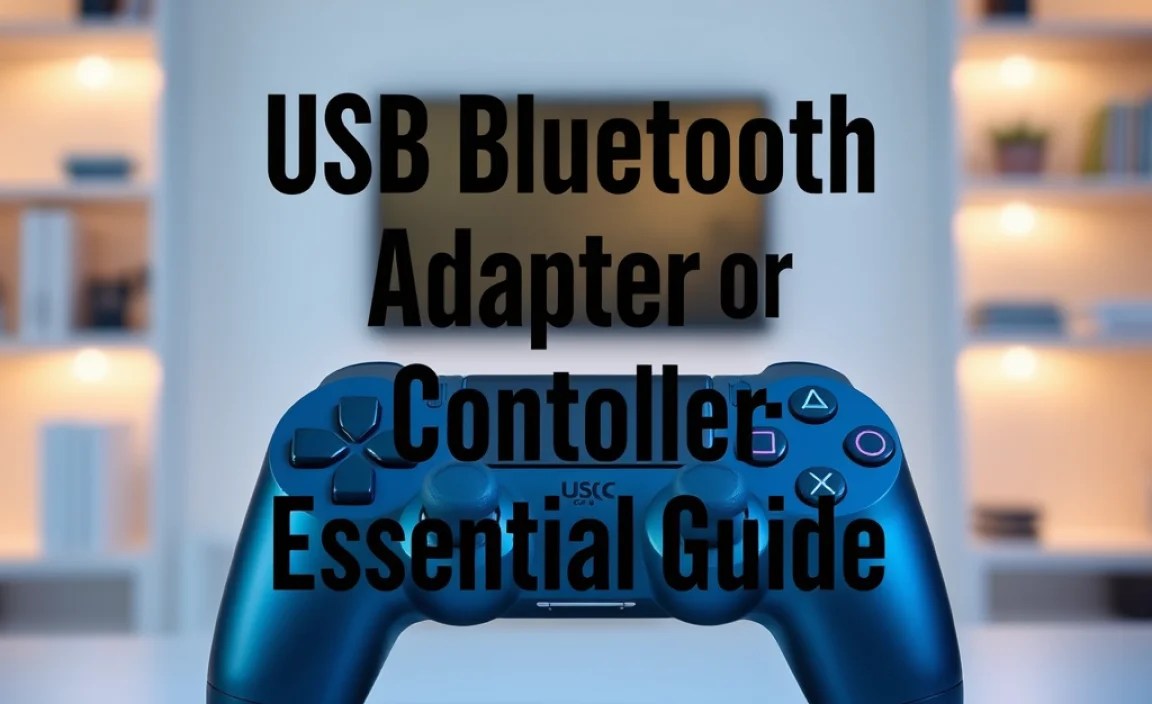 USB Bluetooth Adapter for Controller: Essential Guide
