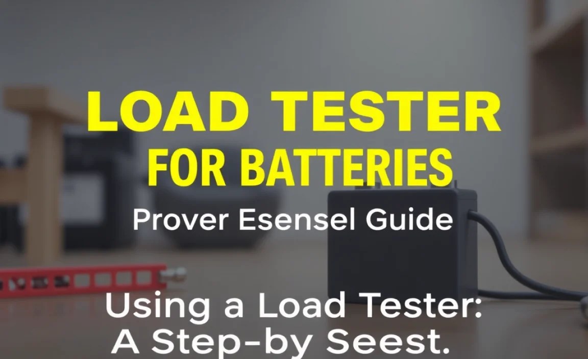 Using a Load Tester: A Step-by-Step Guide