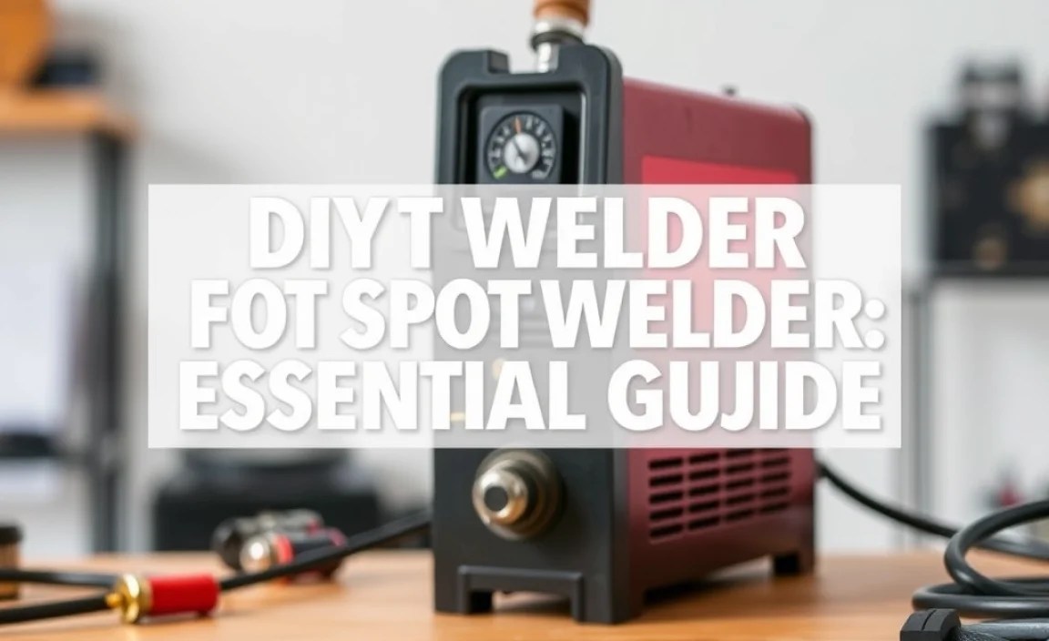 Using Your DIY Spot Welder Safely