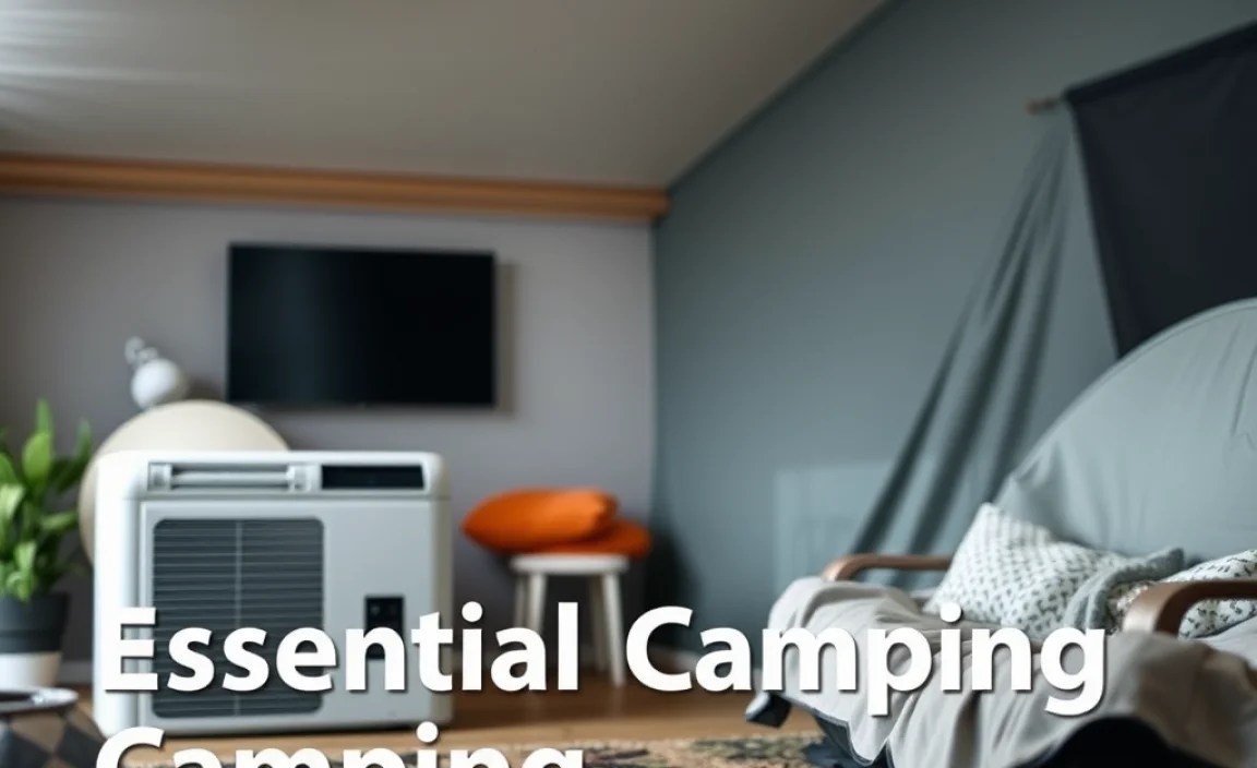 Using Your Portable AC Effectively While Camping