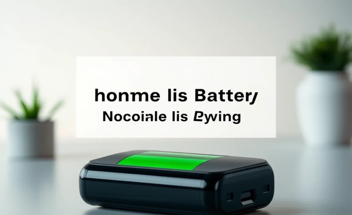 Visual Indicators of Battery Problems