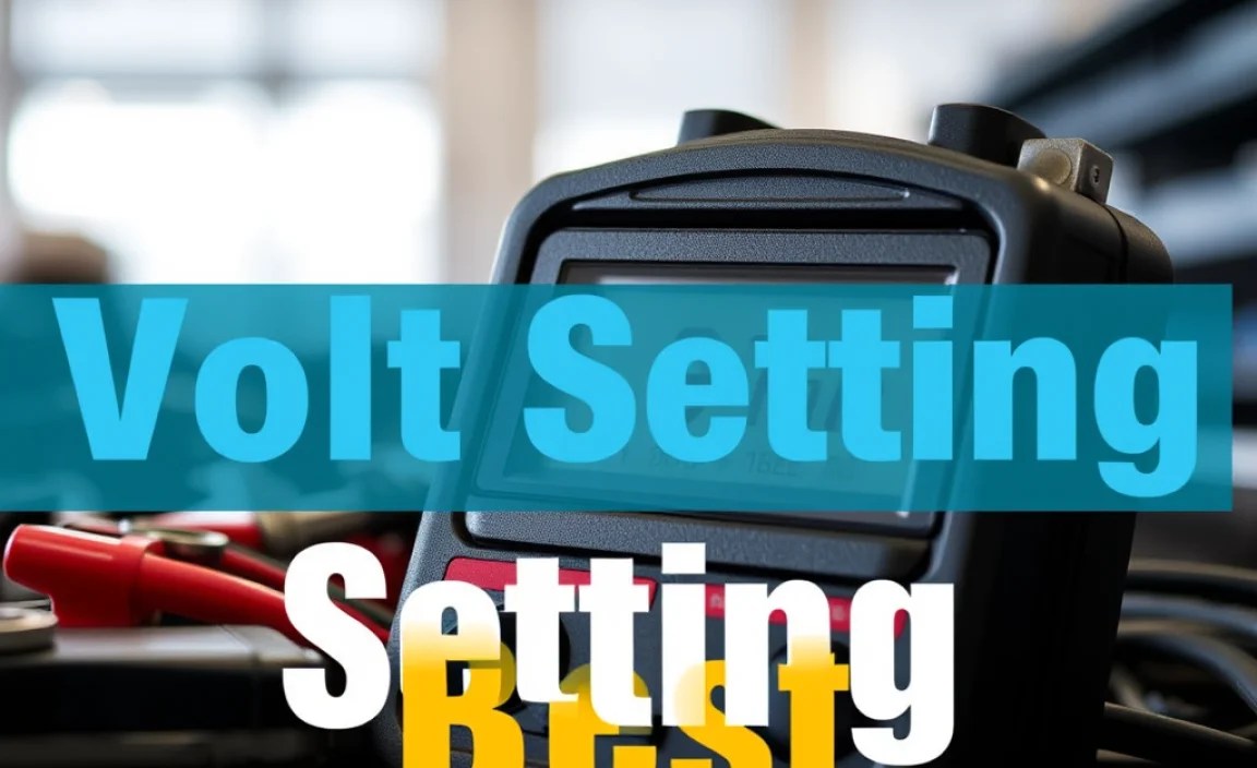 Volt Meter Setting: Best Car Battery Guide